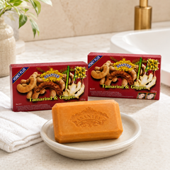 ASANTEE Tamarind, Ginger & Honey Soap No.317 – 3 Bars × 125 g