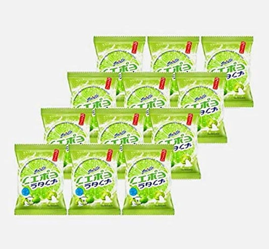 Harbeat Lime Salt Candy with Vitamin C – Tangy Thai Flavor | Pack of 12 Bags