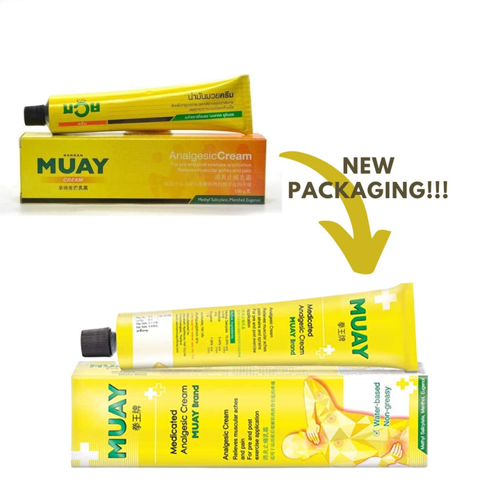Namman Muay Thai Boxing Balm – Traditional Thai Herbal Massage Balm | 100ml × 2 Jars