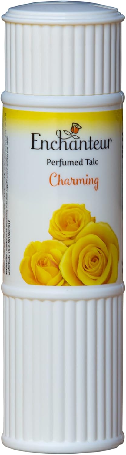 Enchanteur Perfumed Body Talcum Powder – Trio Set: Charming, Romantic & Alluring (3 x 100g)