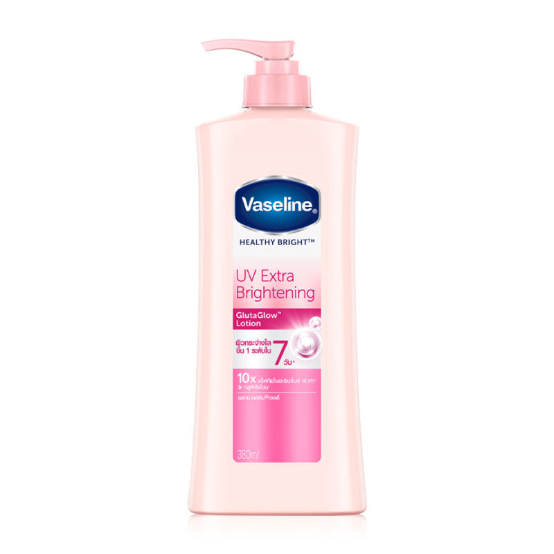 Vaseline Healthy Bright UV Extra Brightening GlutaGlow Lotion – 2 x 300ml | Intense Skin Brightening & UV Protection