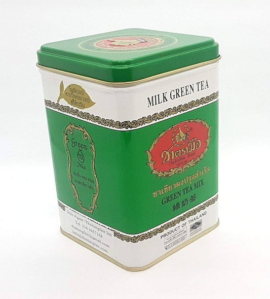 Chatramue Thai Milk Green Tea – Authentic Thai Green Tea Bags, 50 Teabags x 2 Boxes