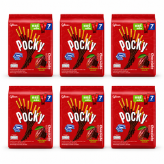 Glico Pocky Chocolate Family Pack – 154 g – 6 Family Bags