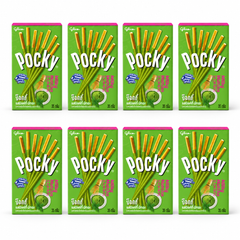 Glico Pocky Milky Matcha – 35 g – 8 Boxes