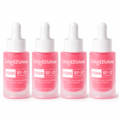 Glad2Glow PDRN 10% Niacinamide 3% TXA Radiance Serum – 20 ml – 4 Bottles
