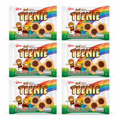 Glico Teenie Chocolate Biscuits – 37 g – 6 Pouches