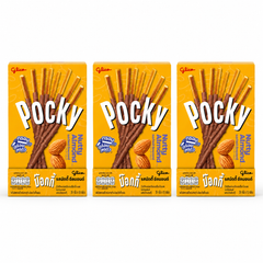 Glico Pocky Nutty Almond – 39 g – 3 Boxes
