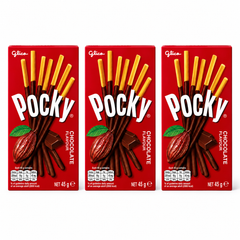 Glico Pocky Chocolate – 45 g – 3 Boxes
