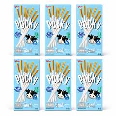 Glico Pocky Milk Flavour – 40 g – 6 Boxes