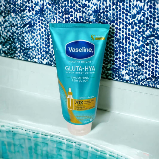 Vaseline Gluta-Hya Serum Burst Lotion Smoothing Perfector Repair – 2 x 300ml | Skin Texture Refining & Deep Hydration