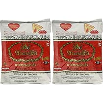 ChaTraMue Thai Tea Mix – 400g x 2 Bags – Original Thai Tea Blend for Milk Tea & Iced Tea