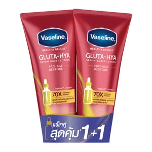 Vaseline Gluta Hya Pro Age Restore Body Lotion – 2 x 300ml | Anti-Aging & Skin Brightening Care