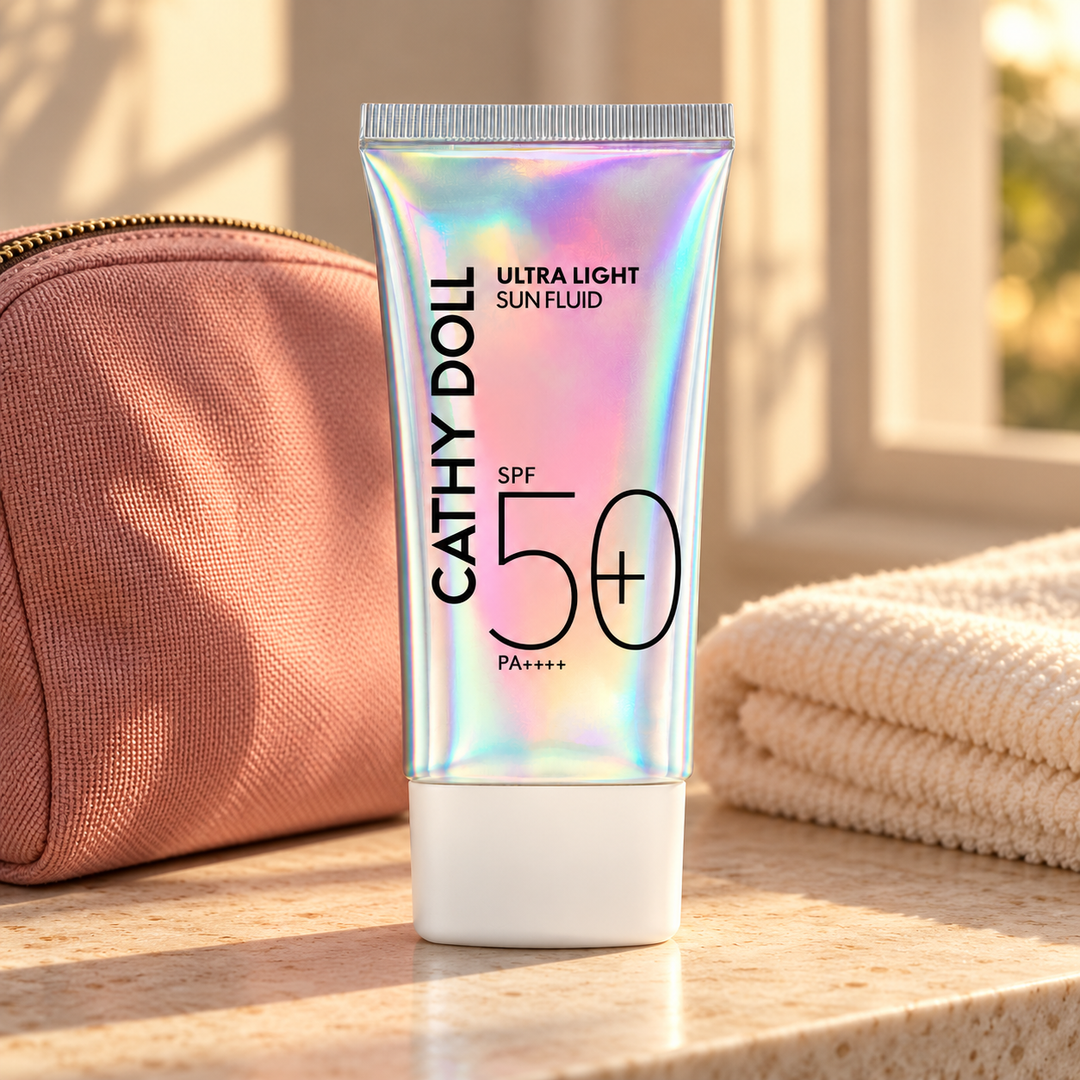 Cathy Doll Ultra Light Sun Fluid SPF50+ PA++++ lifestyle
