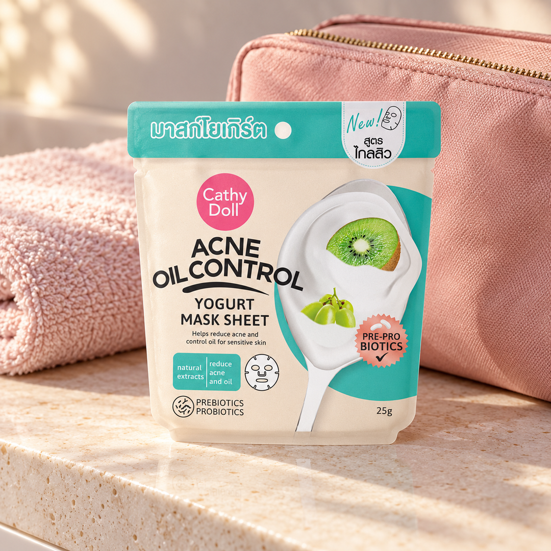 Cathy Doll Acne Oil Control Yogurt Mask Sheet 25g – lifestyle