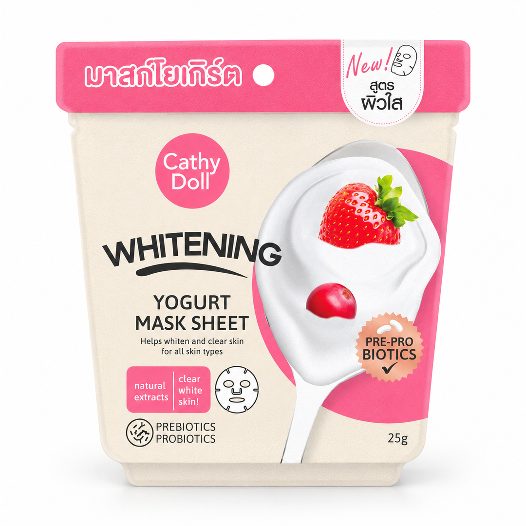 Cathy Doll Whitening Yogurt Mask Sheet 25g – product