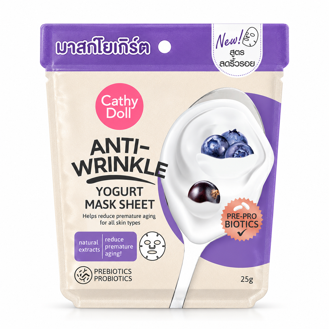 Cathy Doll Anti-Wrinkle Yogurt Mask Sheet 25g product