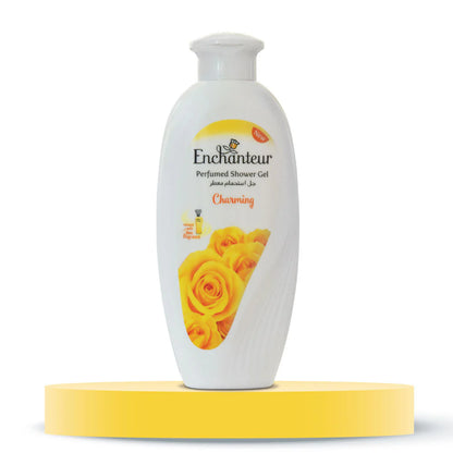 Enchanteur Perfumed Shower Gel Set – Romantic & Charming Fragrant Body Wash Duo | 2 × 250ml