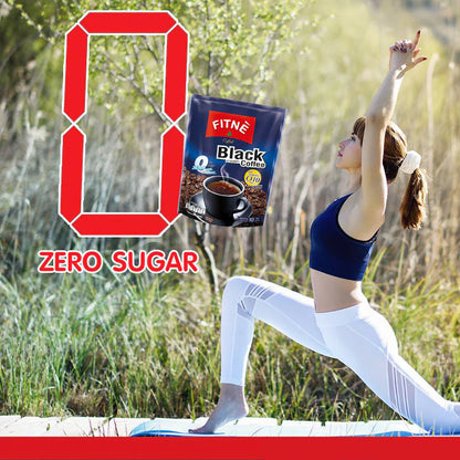 FITNE Coffee Q10 – Instant Black Coffee Mix with Coenzyme Q10 for Energy & Fat Metabolism, 3 packs x 10 sachets, total 30 sachets