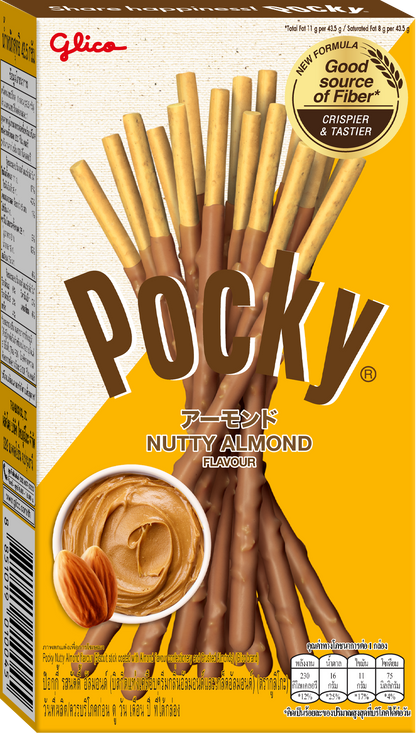 Glico Pocky Double Happiness Set – 10 Packs Assorted Flavors: Chocolate, Strawberry, Cookies & Cream, Matcha Green Tea, Almond Crush
