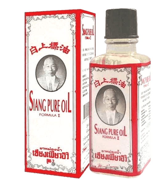 Siang Pure Oil Formula 2 – Menthol Herbal Relief Oil 25ml (Pack of 2) | Natural Pain Relief & Aromatherapy