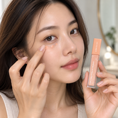 QESICR C2P Concentrated Orange Corrector — 01 Peach Corrector — 1, 2 or 4 Tubes — lifestyle application