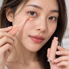 QESICR C2P Concentrated Orange Corrector — 02 Light Peach — 1, 2 or 4 Tubes — lifestyle application