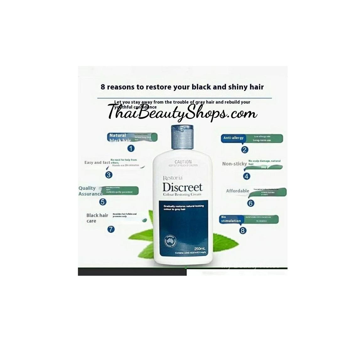 Restoria Discreet Hair Cream – Hair Cream for Men & Women | 250ml