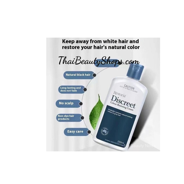 Restoria Discreet Hair Cream – Hair Cream for Men & Women | 250ml