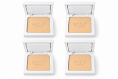 ACCA by Dr.DSP × MOMAY Aminol Pact 0% Talc & Silicone 12 g – 02 Natural Beige — Pack of 4 — exactly 4 identical retail units