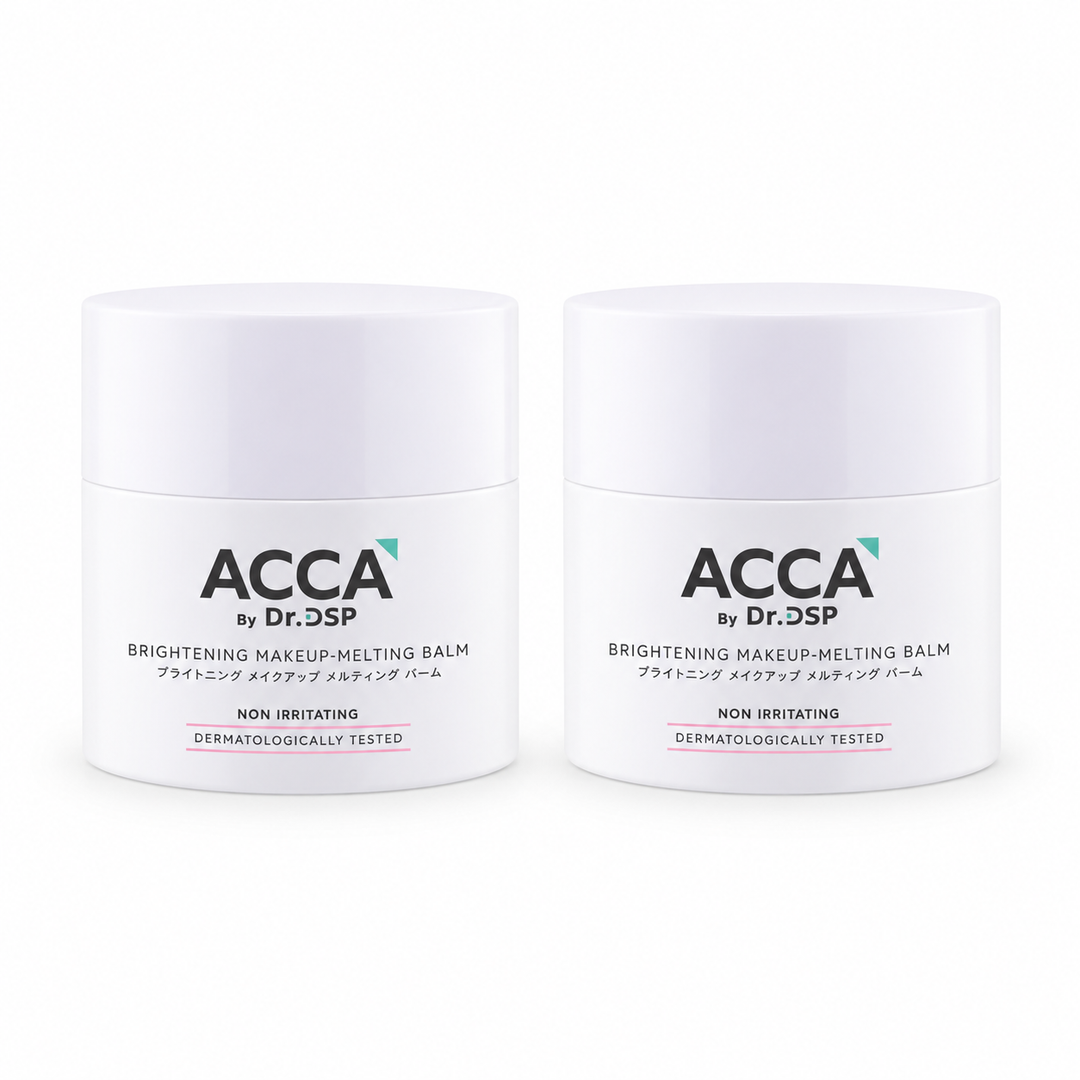 ACCA by Dr.DSP Brightening Makeup-Melting Balm 40 g — Pack of 2 — exactly 2 identical retail units