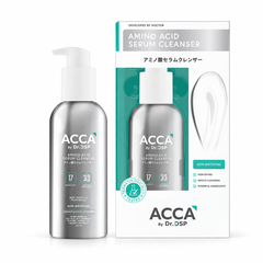ACCA Amino Acid Serum Cleanser 200 ml bottle and box on white background