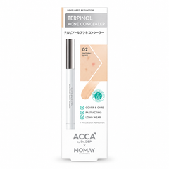 ACCA Terpinol Acne Concealer 02 Natural Beige 1.5g on white background