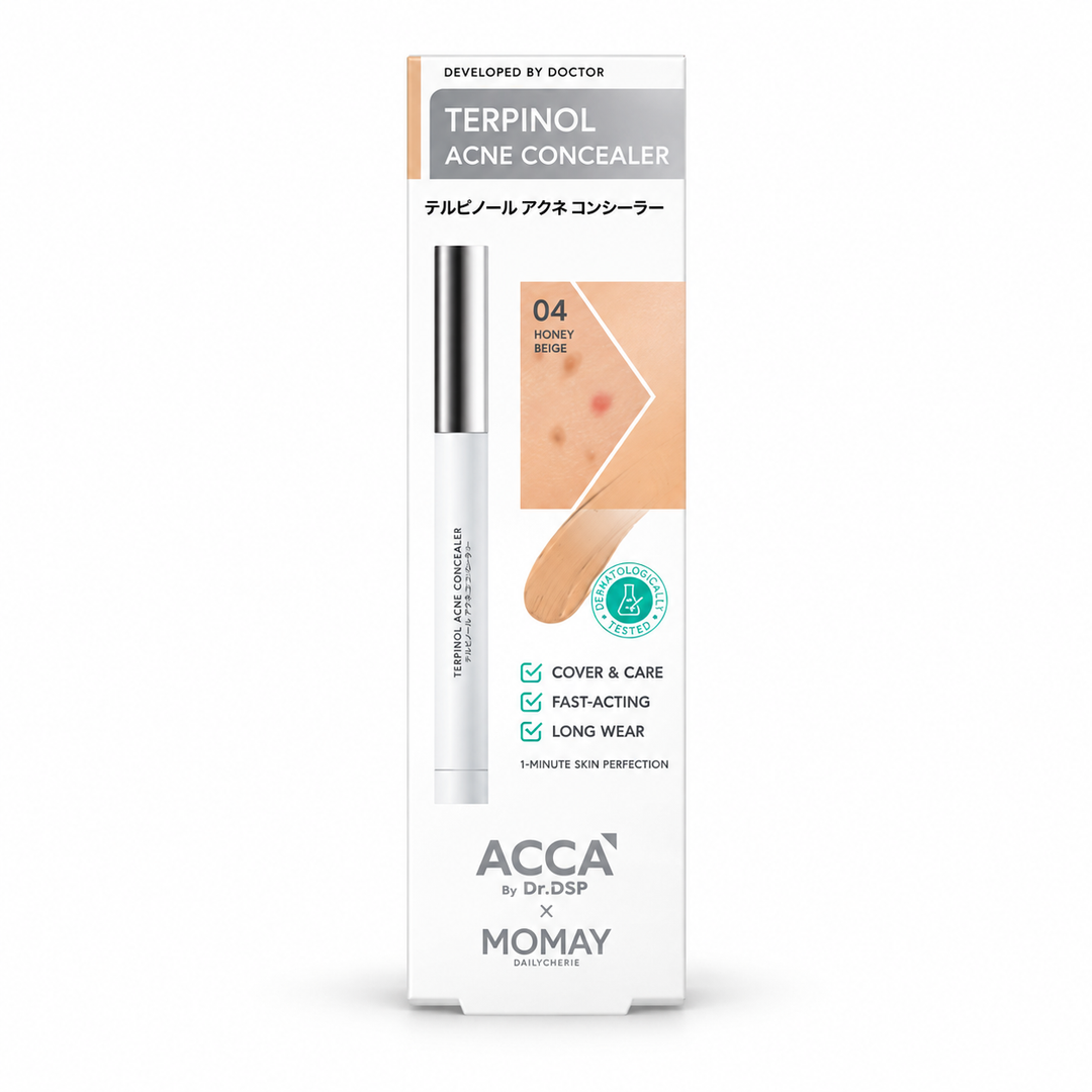 ACCA Terpinol Acne Concealer 04 Honey Beige 1.5g on white background