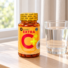 ACORBIC Extra C++30softgels — single unit shown in a lifestyle product detail; sold quantity is specified on the listing.