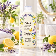 AloEx Floral Sunshine Shampoo 395ml lifestyle