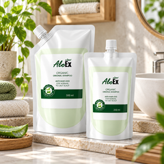 AloEx Organic Original Shampoo refill second lifestyle