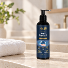 AloEx anti dandruff200 unit detail official; one authentic unit shown in detail