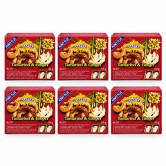 ASANTEE Tamarind, Ginger & Honey Soap No.317 — Pack of 6 × 125 g — 6 individually boxed 125 g soaps, white background