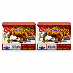 ASANTEE Tamarind & Goat Milk Soap No.126 — Pack of 2 × 125 g — 2 individually boxed 125 g soaps, white background
