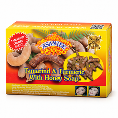 ASANTEE Tamarind & Turmeric With Honey Soap 125 g — one sealed retail carton