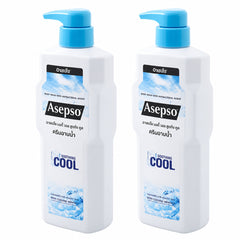 Asepso Soothing Cool Body Wash — 2 retail bottles of 450 ml