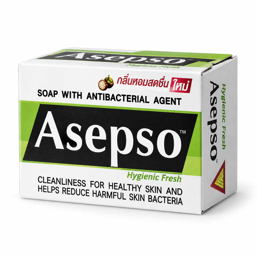 Asepso Hygienic Fresh antibacterial soap studio view