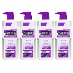 Asepso Lavender Fresh Body Wash — 4 retail bottles of 450 ml