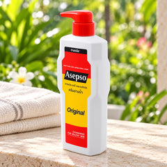 Asepso Original body wash 450 ml — single-unit lifestyle view