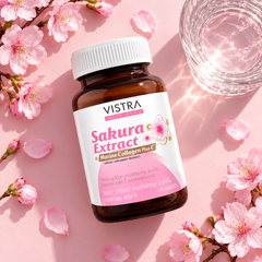 VISTRA VISTRA NUTRIBEAU Sakura Extract & Marine Collagen Plus C - lifestyle image 2