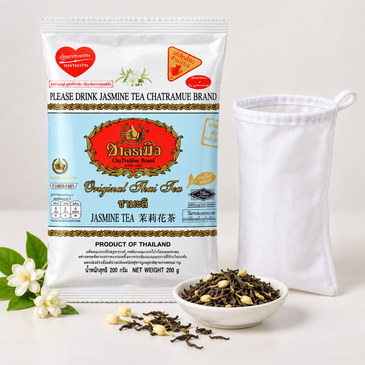 ChaTraMue Jasmine Tea 200g Bag + Filter product detail