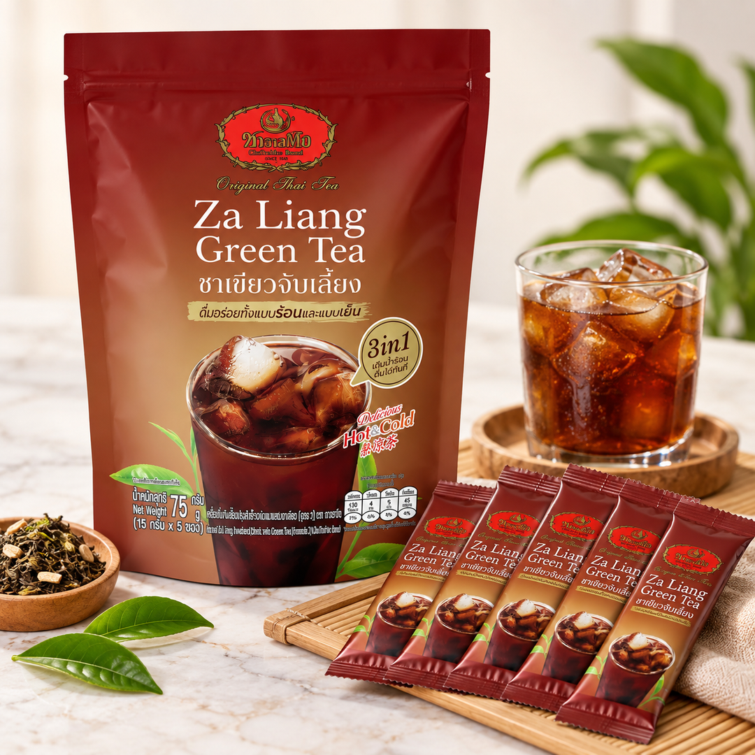 ChaTraMue Za Liang Green Tea 3-in-1 75g product detail