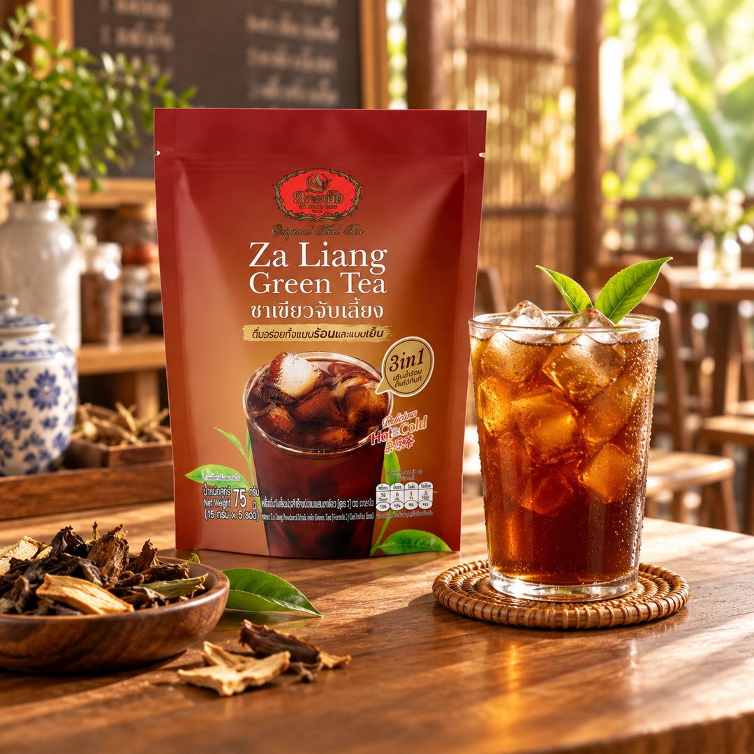 ChaTraMue Za Liang Green Tea 3-in-1 75g lifestyle