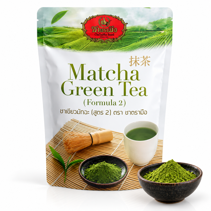 ChaTraMue Matcha Green Tea Formula 2 100g product detail
