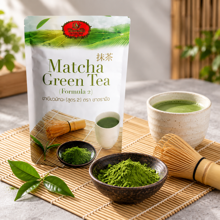 ChaTraMue Matcha Green Tea Formula 2 100g lifestyle